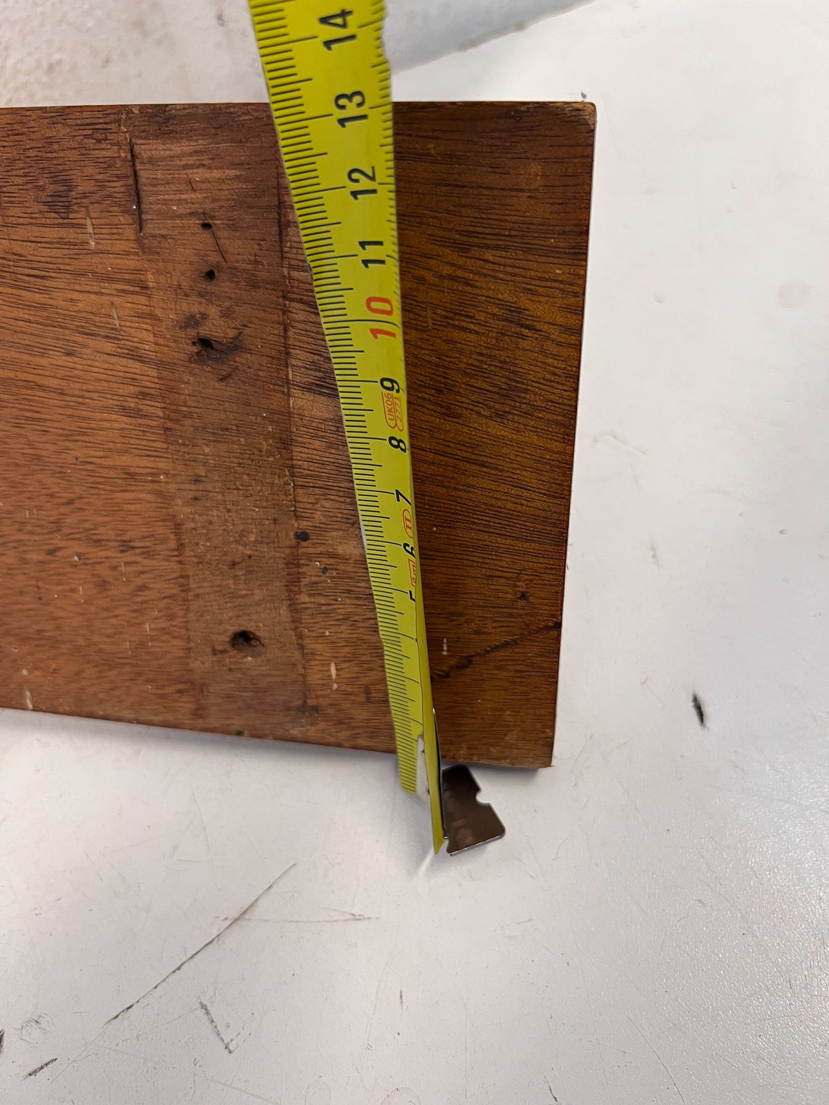 Vintage Wooden Eagle Wall Décor with Silver Metal Detailing