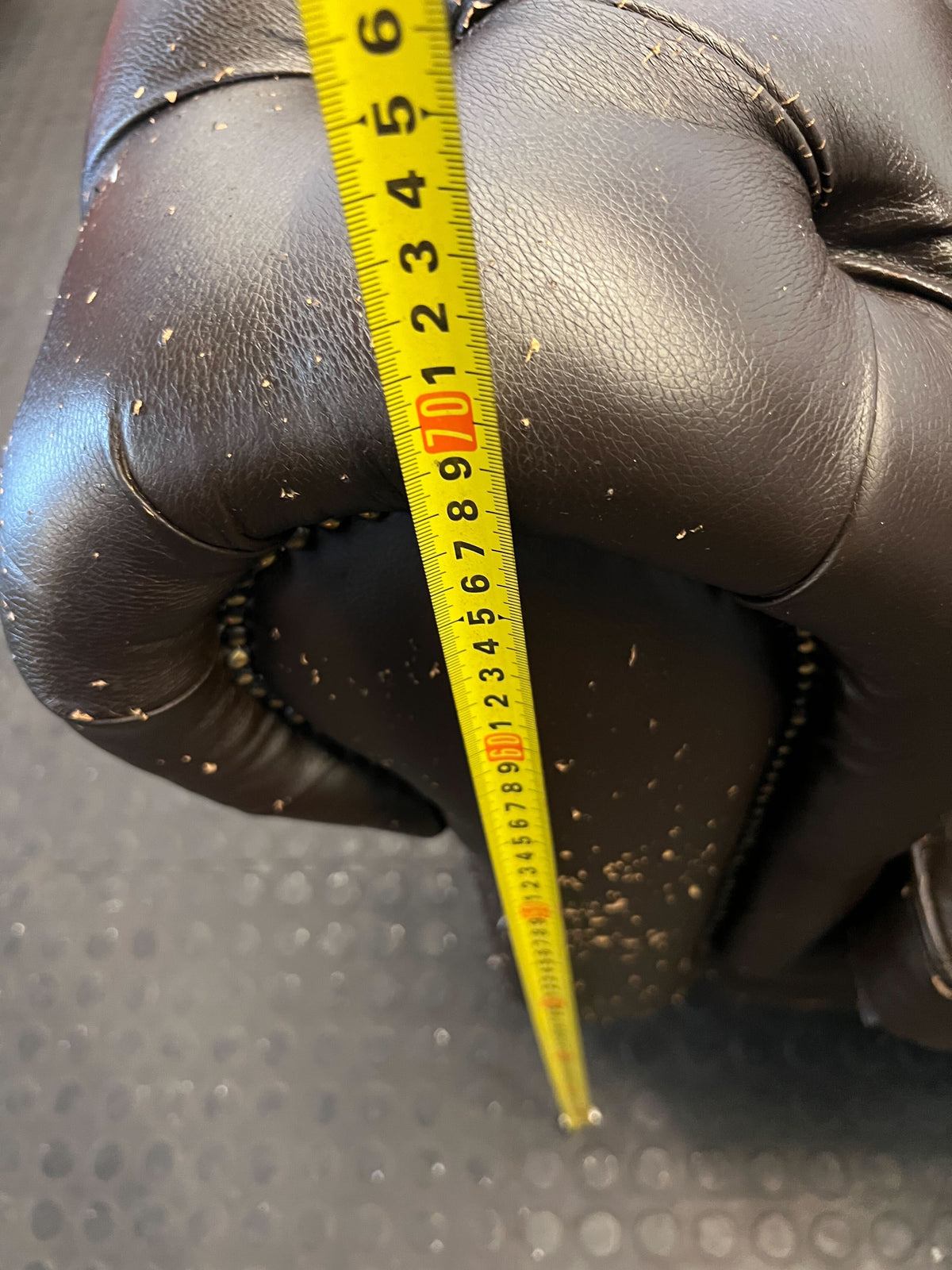 Vintage Charm Two-Seater Chesterfield Sofa - Needs TLC- Sold as is - 2ndhandwarehouse.com