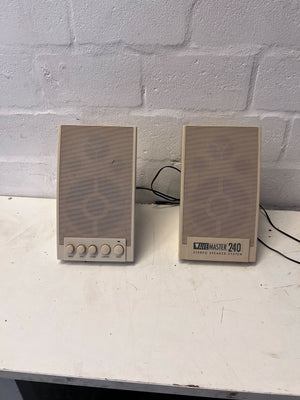 Retro Wave Master 240 Stereo Speaker System