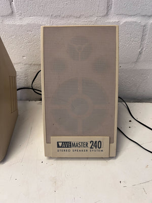 Retro Wave Master 240 Stereo Speaker System