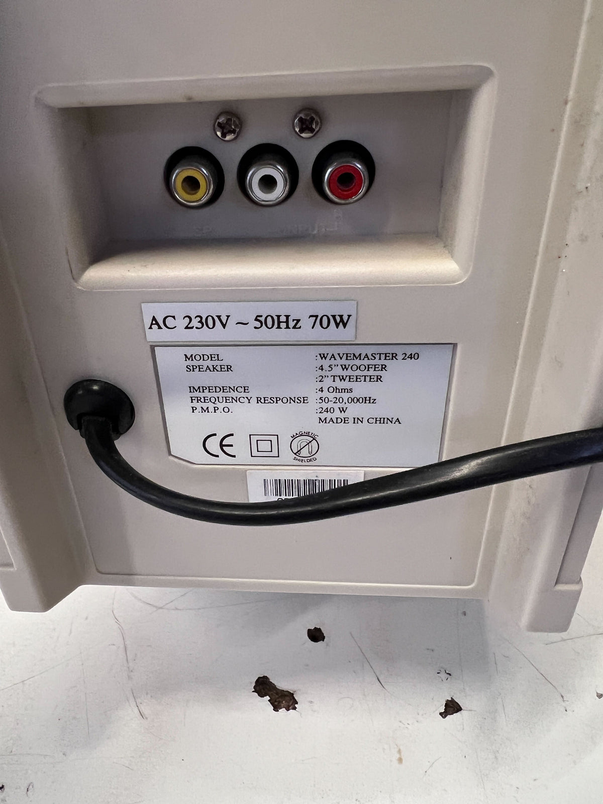 Retro Wave Master 240 Stereo Speaker System