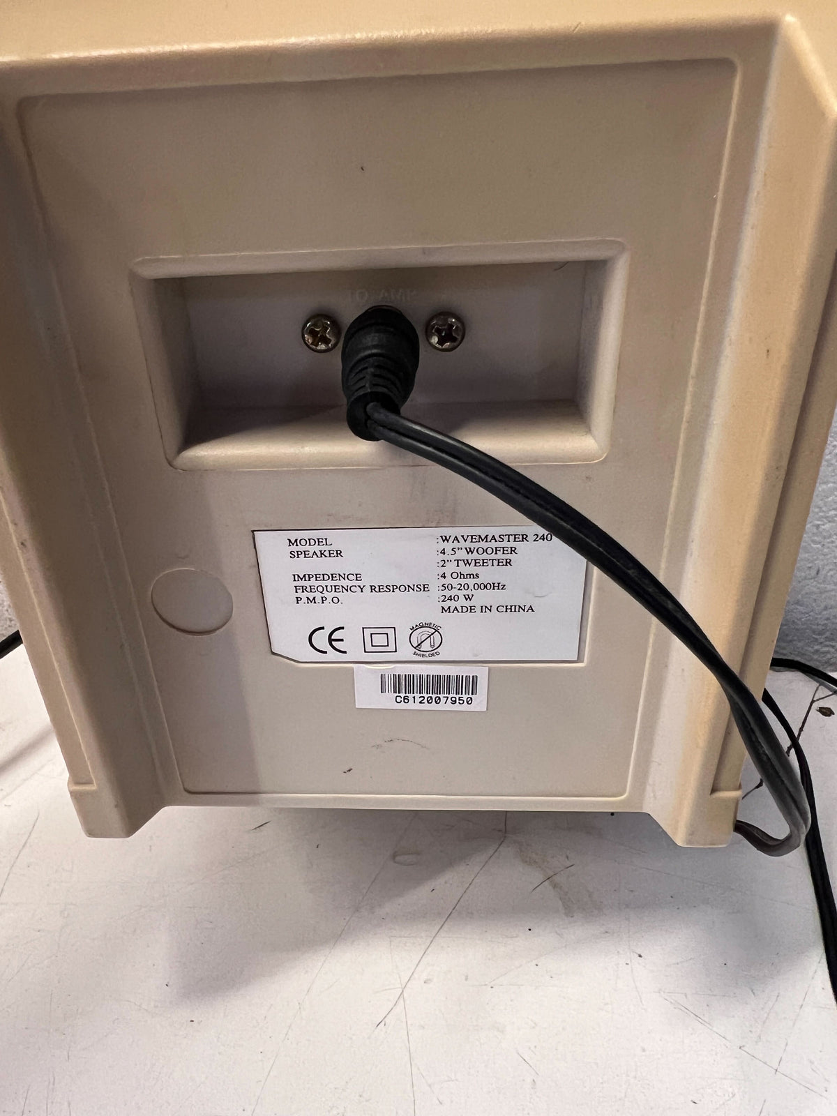 Retro Wave Master 240 Stereo Speaker System