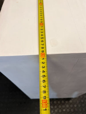 Chic White & Natural Wood Chest of Drawers - It just need to be cleaned - 2ndhandwarehouse.com