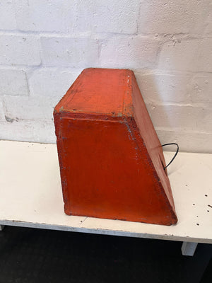 CLEAN, SOLD AS IS - Sony Xplod 1000W Subwoofer in Custom Orange Box - 2ndhandwarehouse.com