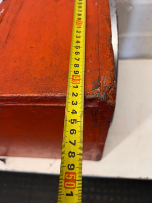 CLEAN, SOLD AS IS - Sony Xplod 1000W Subwoofer in Custom Orange Box - 2ndhandwarehouse.com