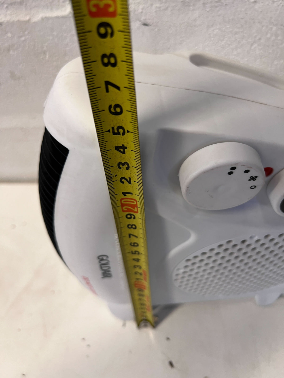 Goldair Portable Electric Fan Heater - Compact & Cozy