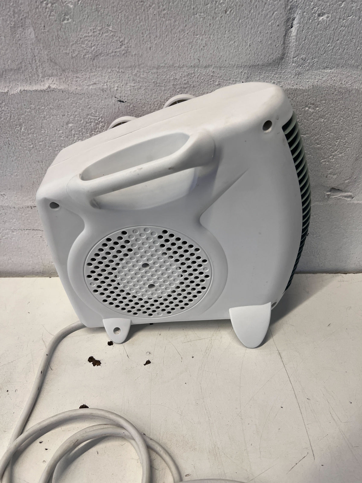 Compact SCE Portable Electric Fan Heater with Thermostat