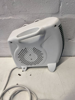 Compact SCE Portable Electric Fan Heater with Thermostat