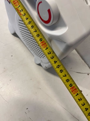 Compact SCE Portable Electric Fan Heater with Thermostat