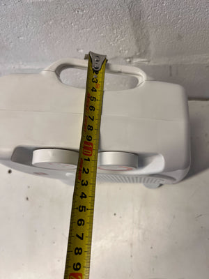 Compact SCE Portable Electric Fan Heater with Thermostat