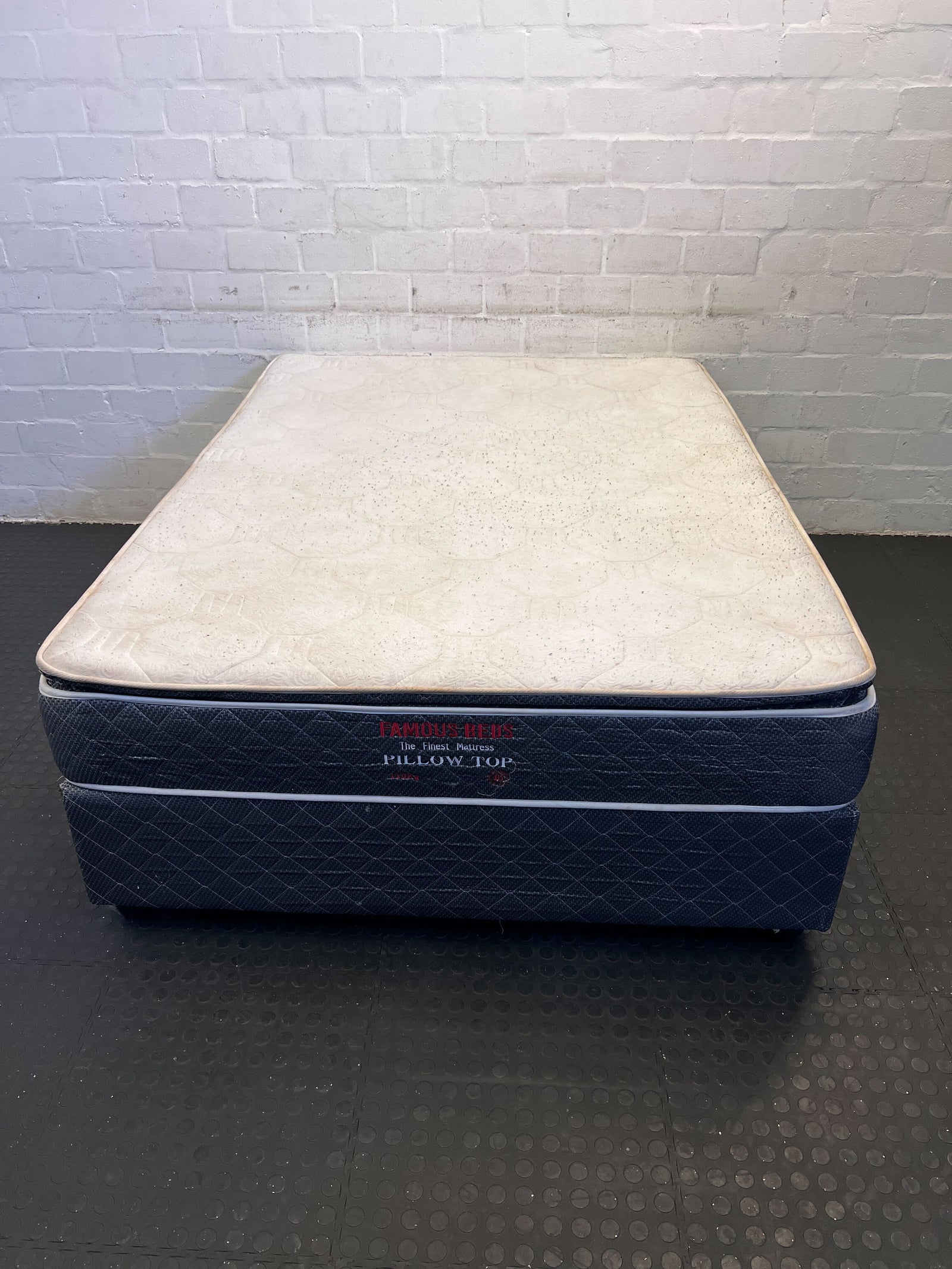 Comfortable Pillow-Top Double Mattress in Good Condition