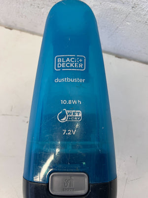 Black+Decker Cordless Handheld Vacuum - Blue & Grey