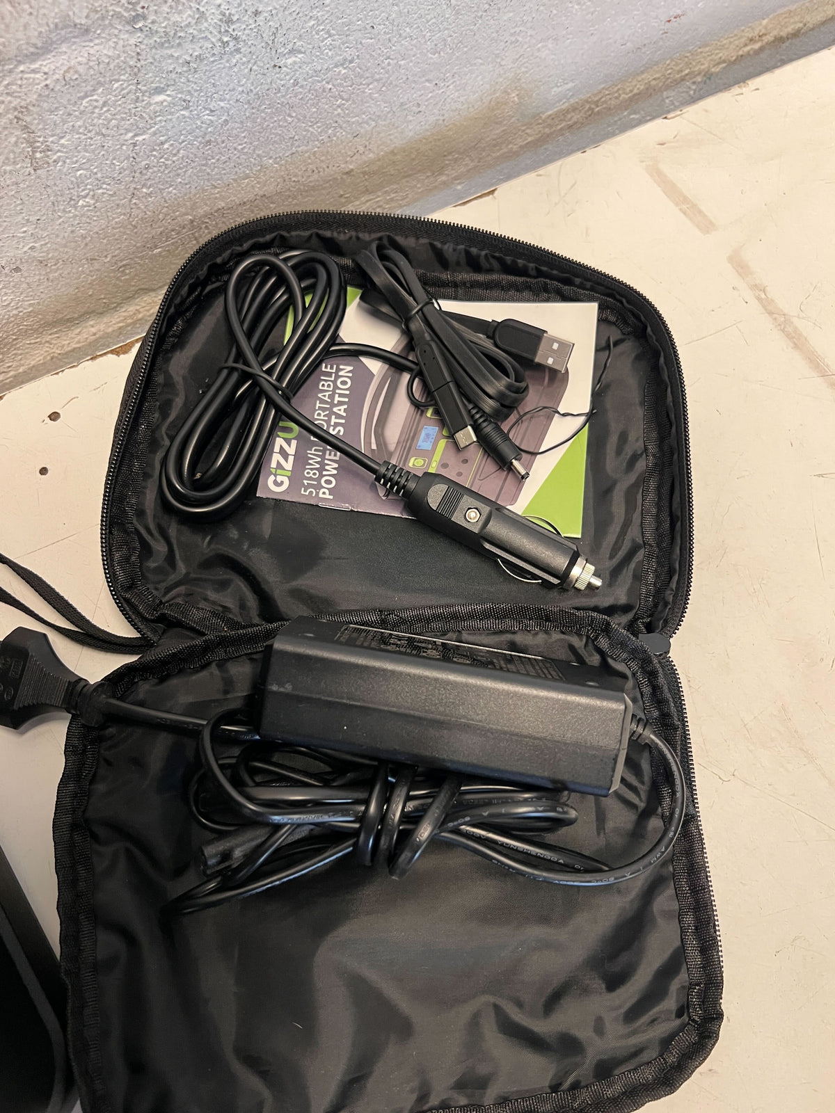 Portable power station  -Gizzu Portable Power Station - Go Anywhere Power Backup - 2ndhandwarehouse.com