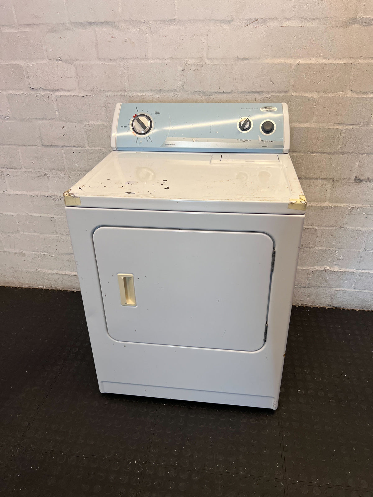 Top loader washing machine  -- TEST, CLEAN - heating element not working - 2ndhandwarehouse.com