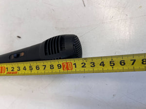 Classic Black Wired Handheld Microphone with 1/4" Jack