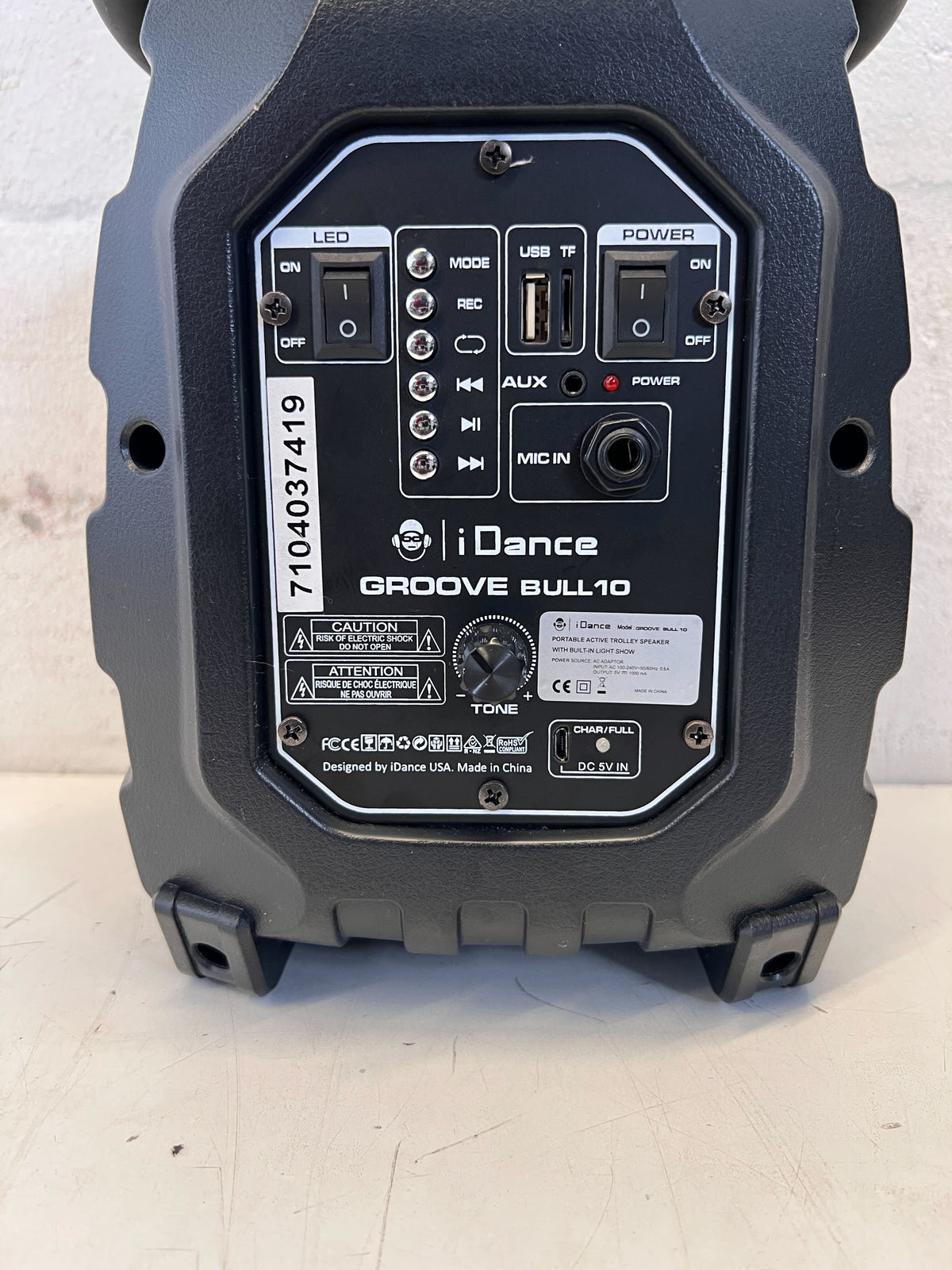 iDance Portable Speaker - Bluetooth Music System