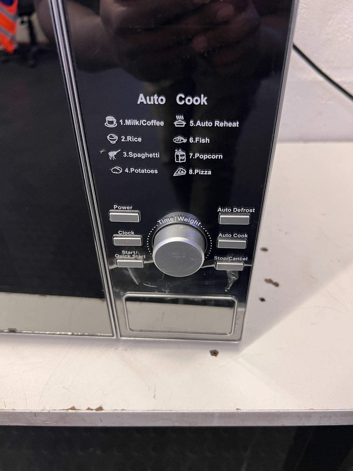 Logic Silver & Black Microwave Oven