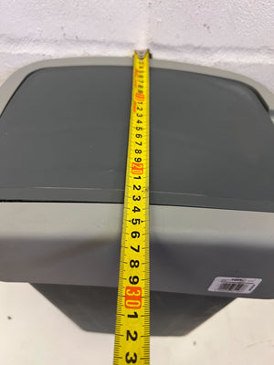 Versatile Grey Swing or Lift Waste Bin