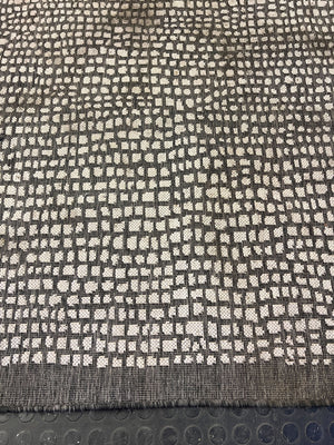 Chic Grey & Cream Decofurn Cayman Pattern Area Rug 230 x 160cm