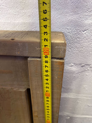 Versatile Wooden Slatted Queen Headboard