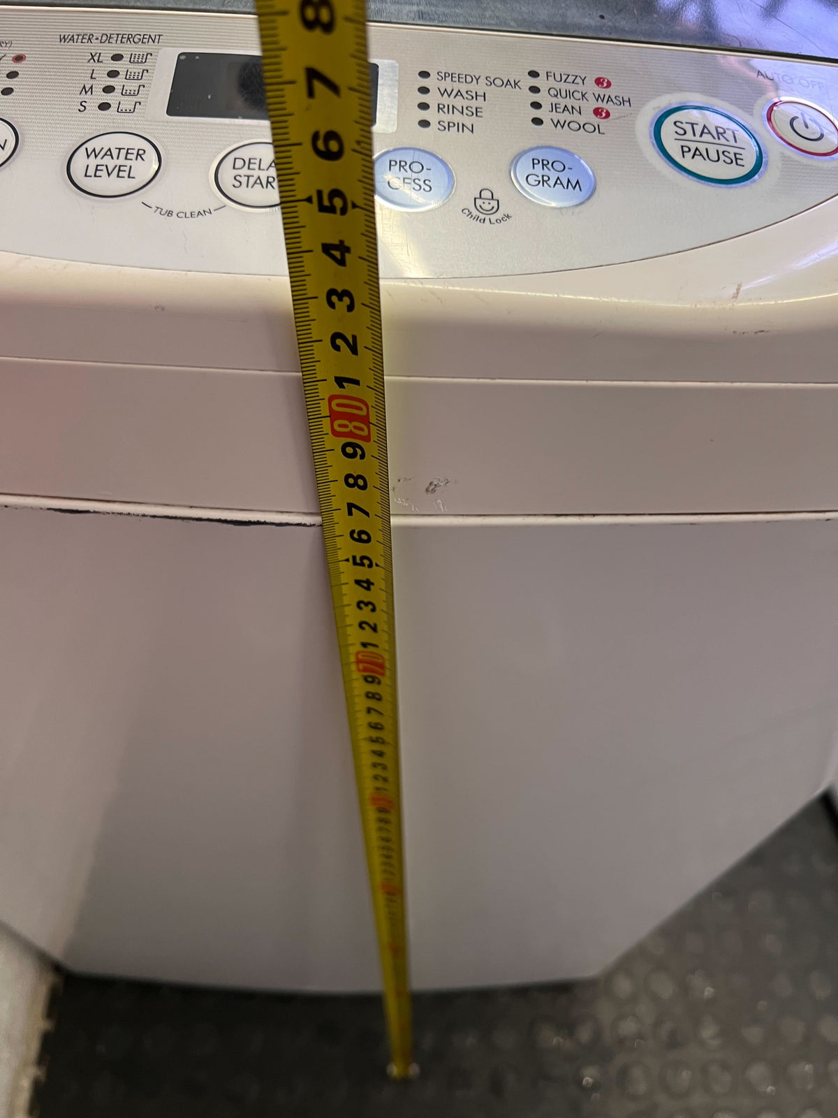 LG Top-Loader Washing Machine - not fully functional noisy when spinning