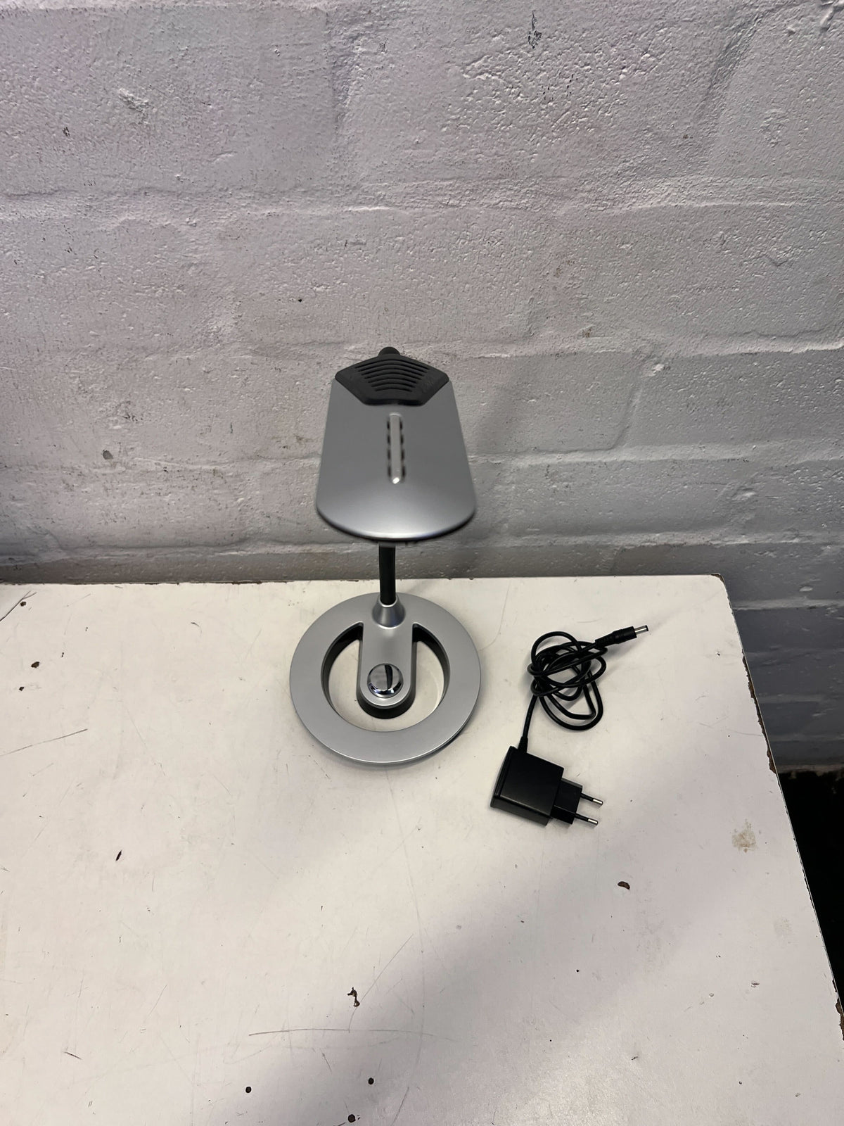 Sleek Modern Flexible LED Desk Lamp with Power Adapter - 2ndhandwarehouse.com