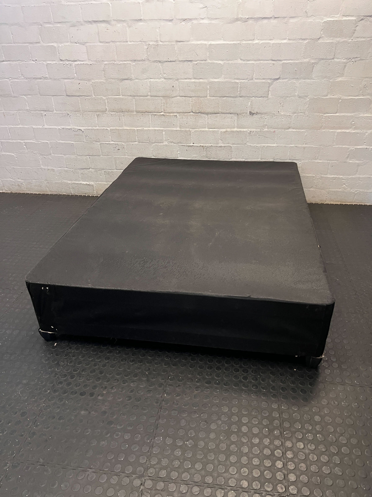 Sleek Black Low Profile Bed Base - 2ndhandwarehouse.com