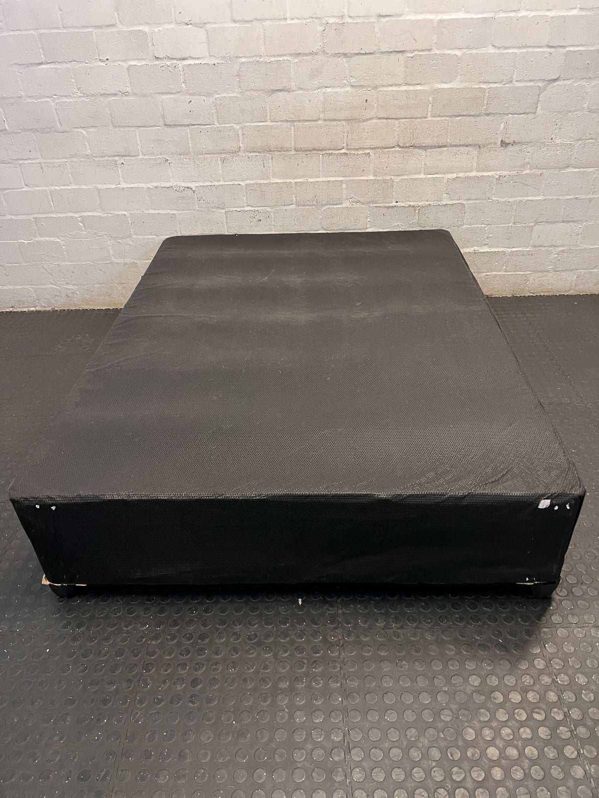 Sleek Black Low Profile Bed Base - 2ndhandwarehouse.com