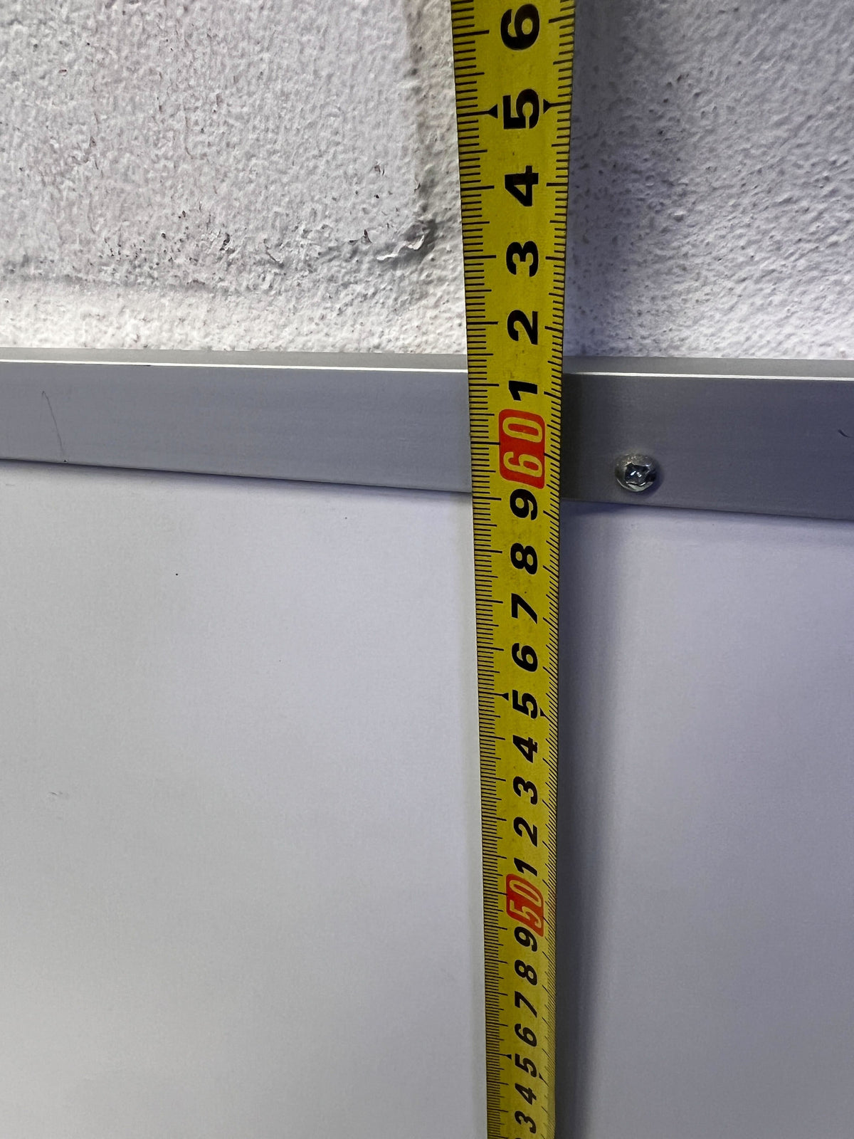 Dry Erase Whiteboard with Aluminium Frame & Marker Tray 90x 60cm - 2ndhandwarehouse.com