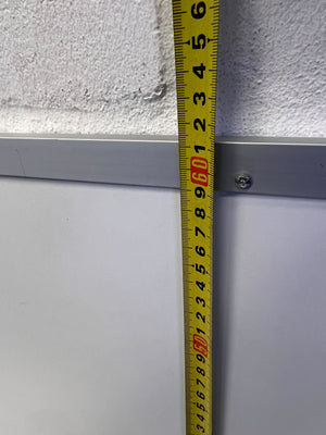 Dry Erase Whiteboard with Aluminium Frame & Marker Tray 90x 60cm - 2ndhandwarehouse.com