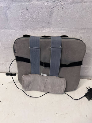 Portable Grey Car Seat Massager Cushion - 2ndhandwarehouse.com