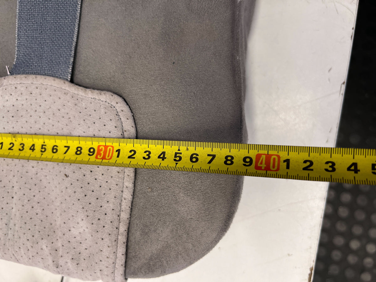 Portable Grey Car Seat Massager Cushion - 2ndhandwarehouse.com
