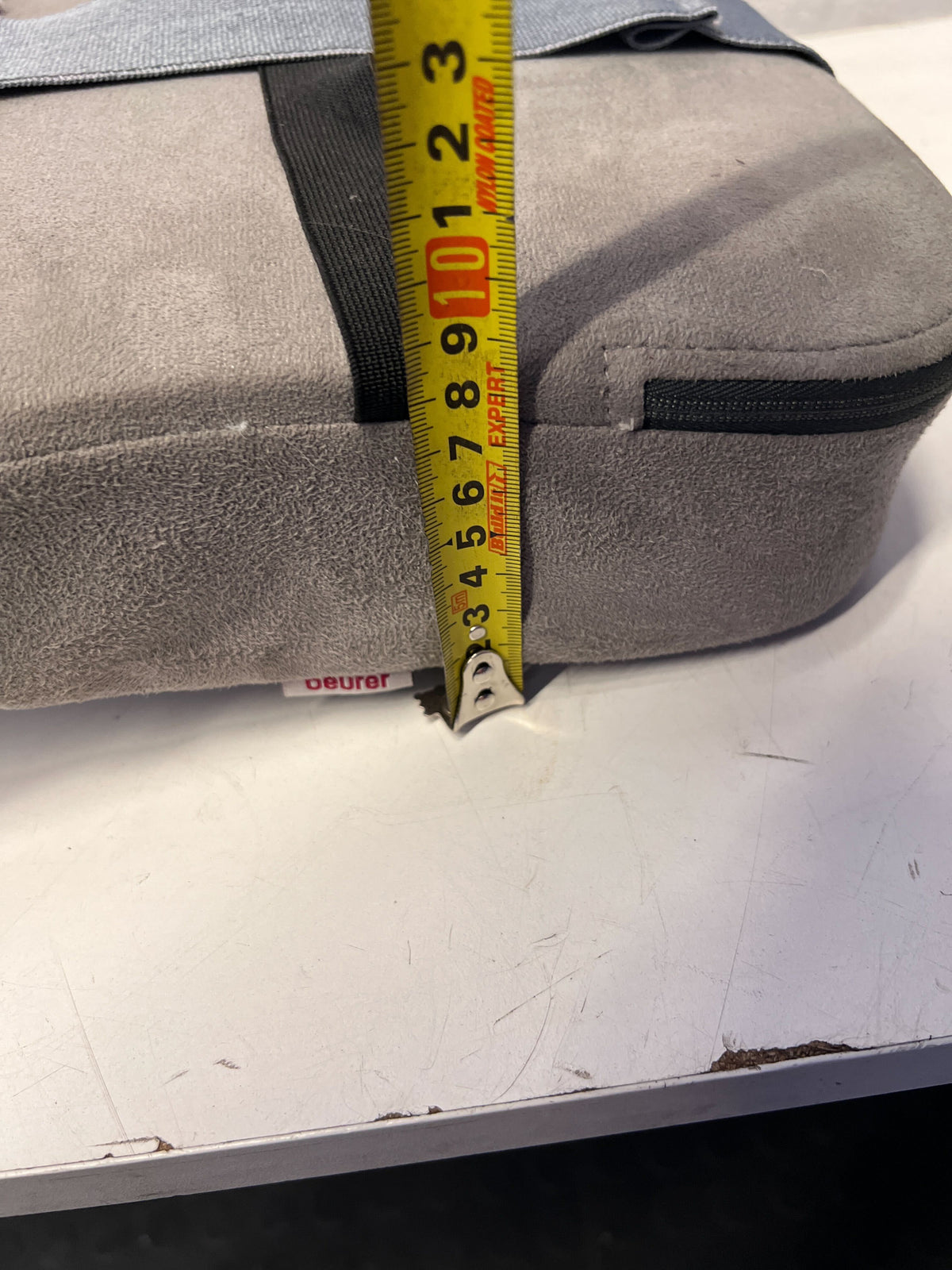 Portable Grey Car Seat Massager Cushion - 2ndhandwarehouse.com