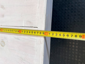 Modern Rustic Dining Table with X-Frame Base