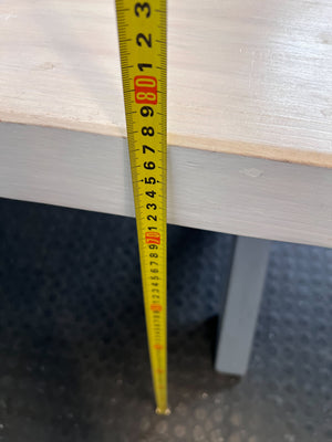 Modern Rustic Dining Table with X-Frame Base