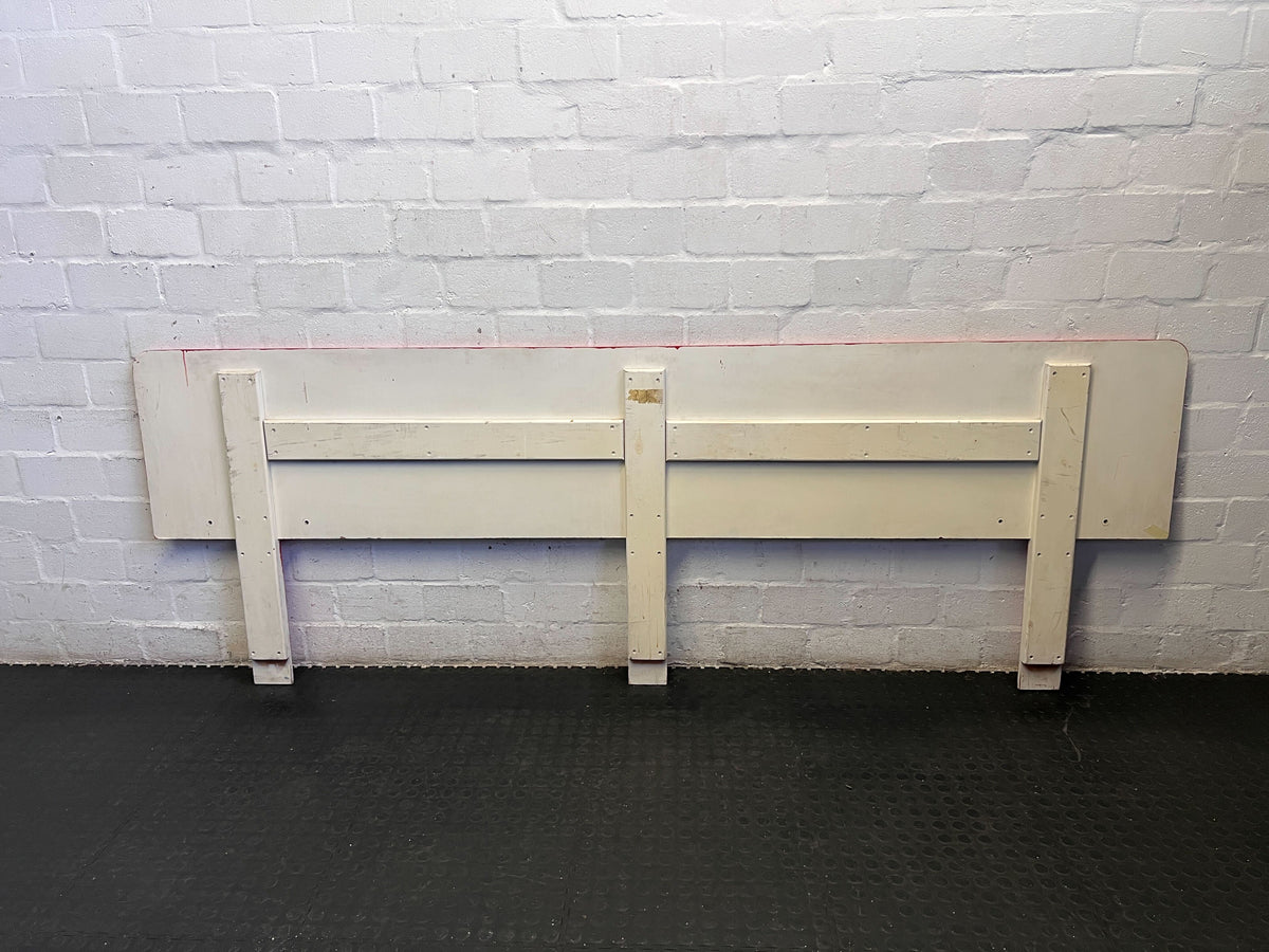 Bold Red Bed Headboard