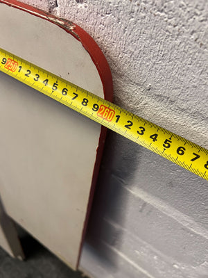 Bold Red Bed Headboard