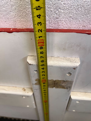 Bold Red Bed Headboard