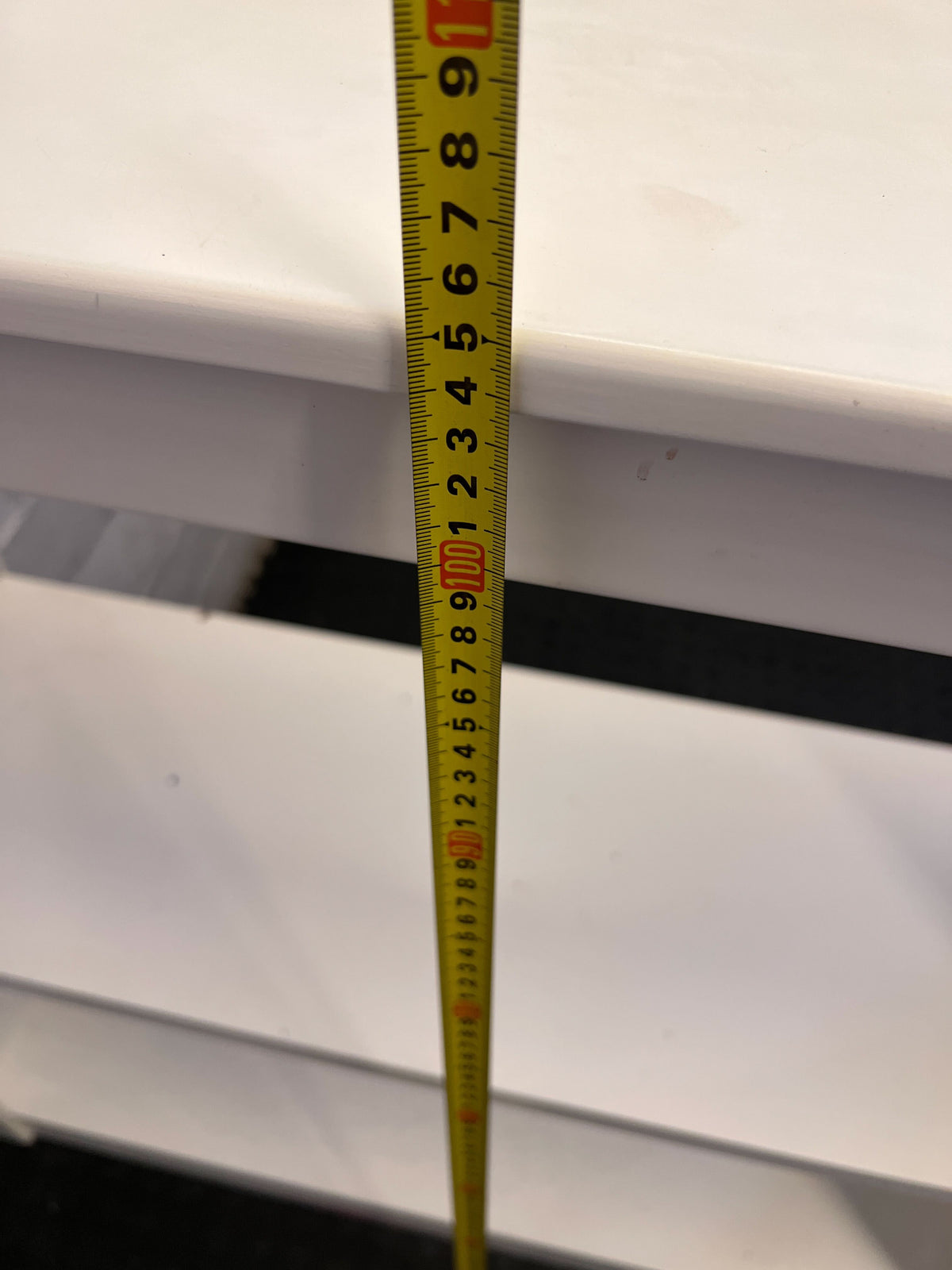 Compact White 3-Tier Bookshelf