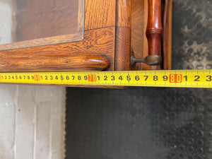 Elegant Vintage 3-Tier Wooden Serving Cart