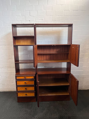 Mid-Century Modular Bookcase & Storage Unit