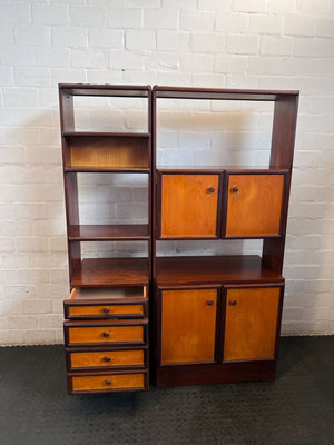 Mid-Century Modular Bookcase & Storage Unit