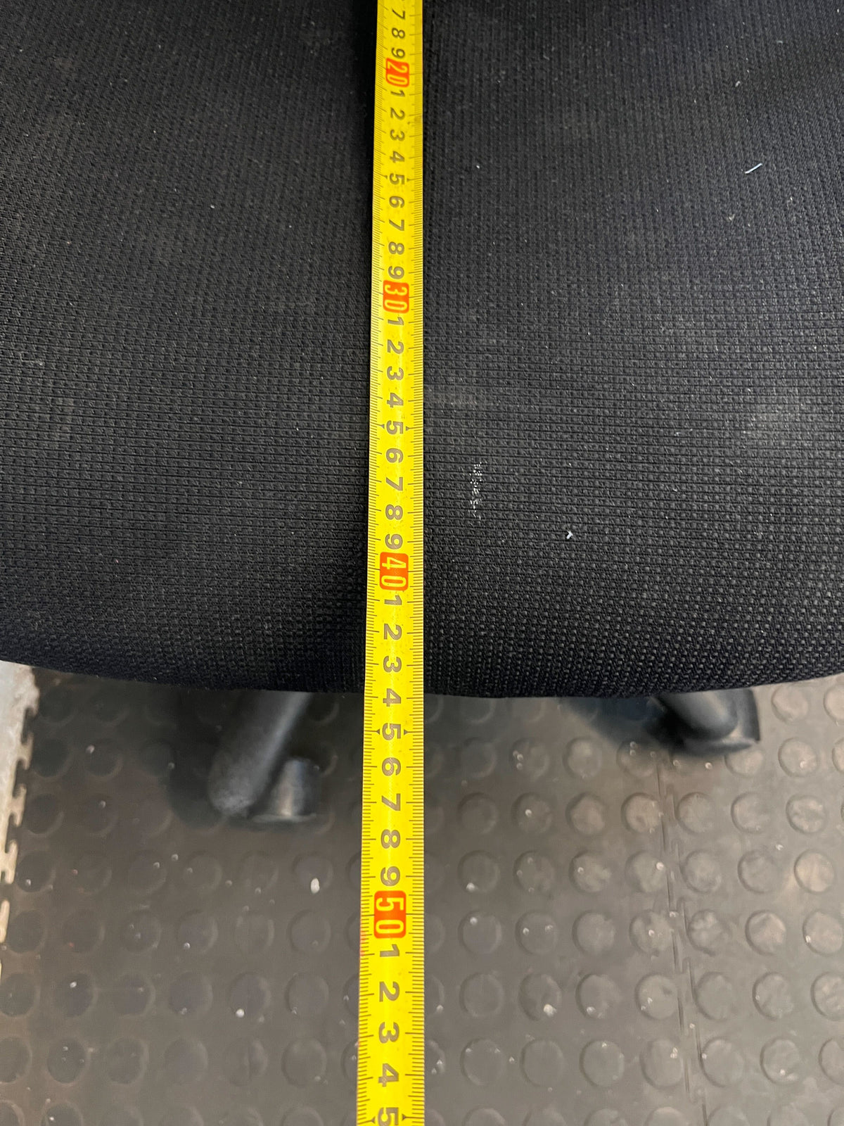 Comfortable Black Office Chair with Minor Wear