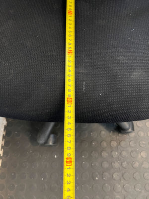 Comfortable Black Office Chair with Minor Wear