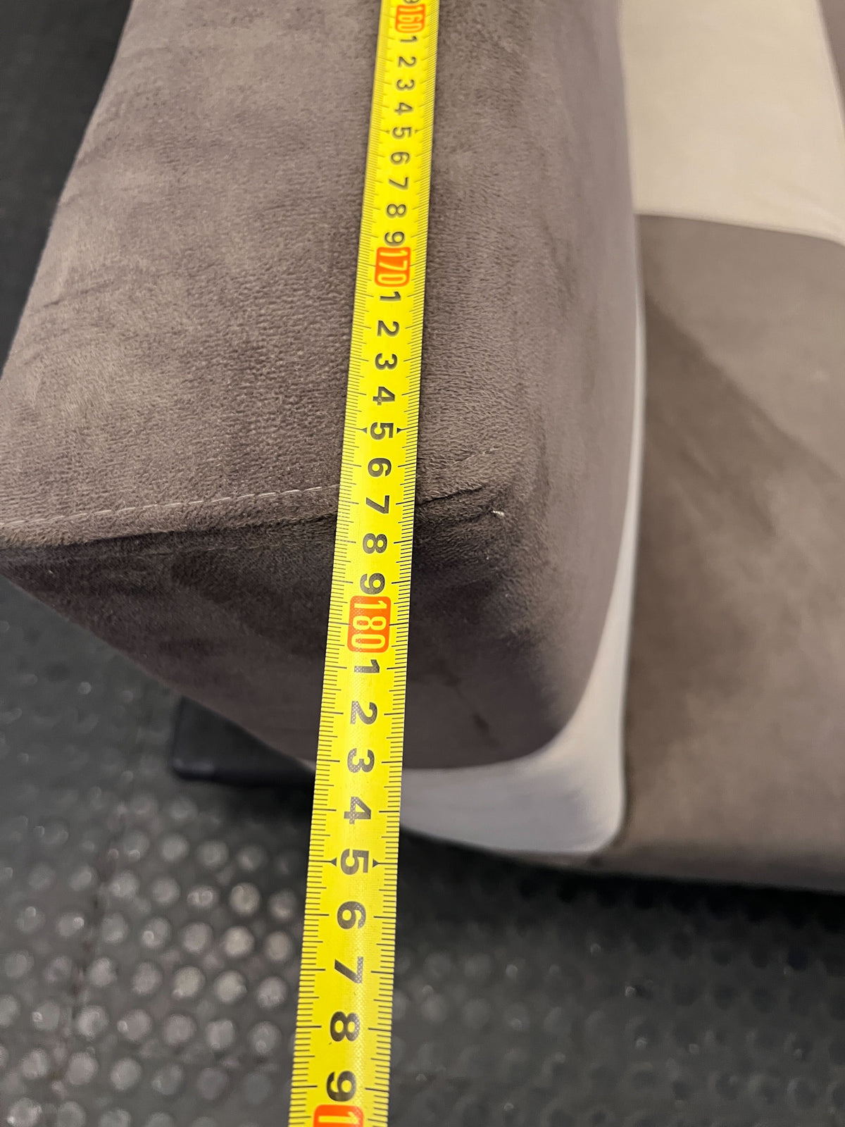 Versatile Two-Tone Patchwork Futon sleeper couch - 2ndhandwarehouse.com