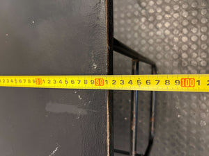 Industrial Black Metal Desk - 2ndhandwarehouse.com