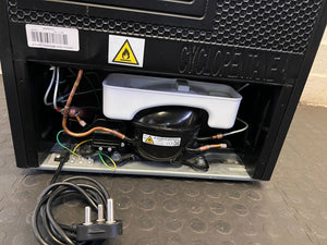 Compact Gray Midea Fridge with Minor Scratches - Perfect for Small Spaces - REDUCED