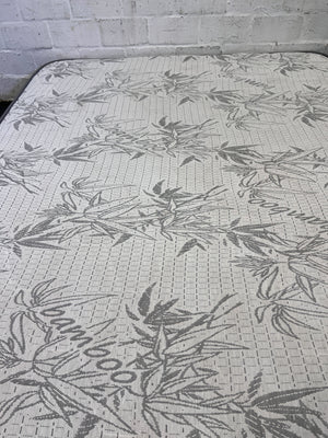 Comfortable Twin Mattress with Soft Floral Design - Good Condition - 2ndhandwarehouse.com