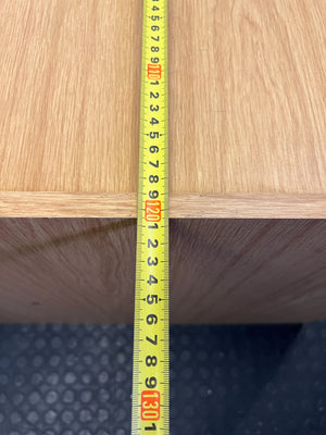 Compact Mid-Century Style Desk with Storage