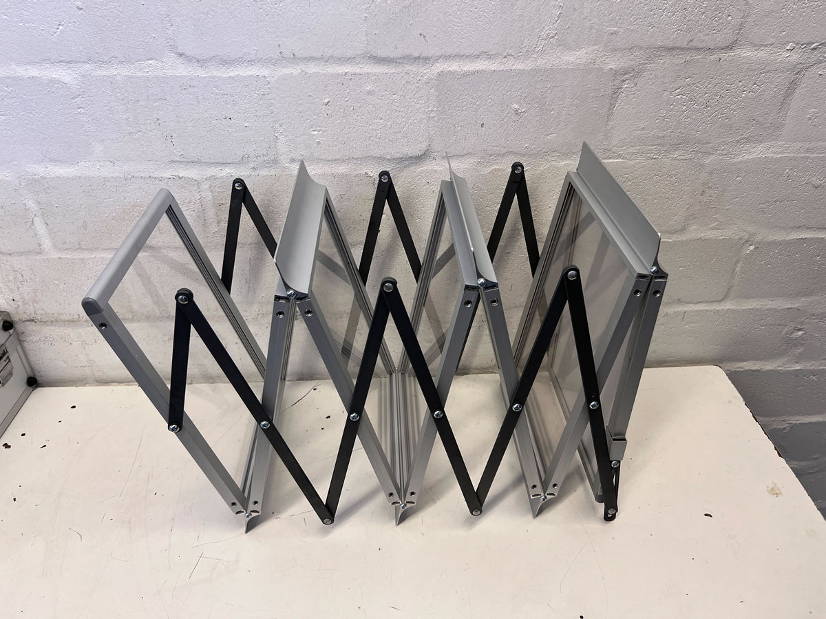 Portable Folding Literature Stand with Carry Case